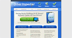 Desktop Screenshot of driverinspector.com